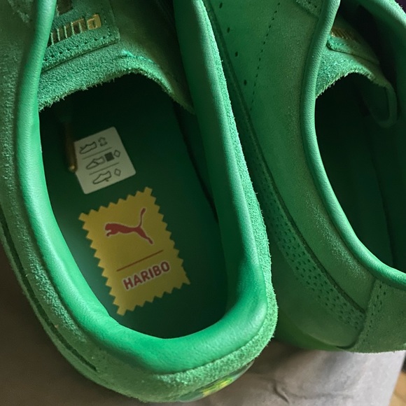 PUMA GREEN HARIBO SNEAKERS SIZE 9 & 1/2 MENS - Picture 7 of 7
